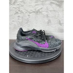 Nike Womens SuperRep Go 3 Flyknit DH3393-007 Black Running Shoes Sneakers Size 6